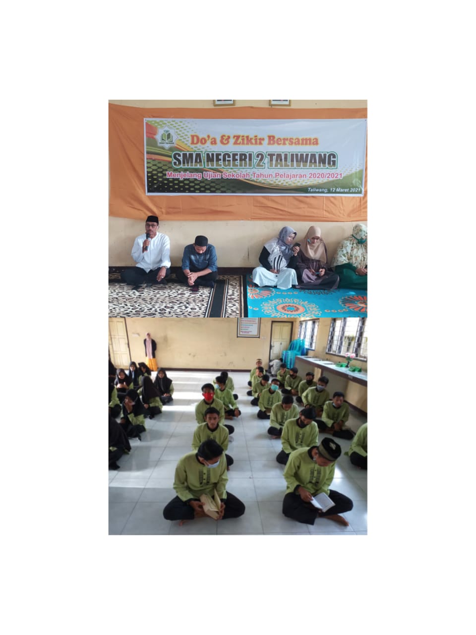 DO'A DAN ZIKIR BERSAMA SMA NEGERI 2 TALIWANG